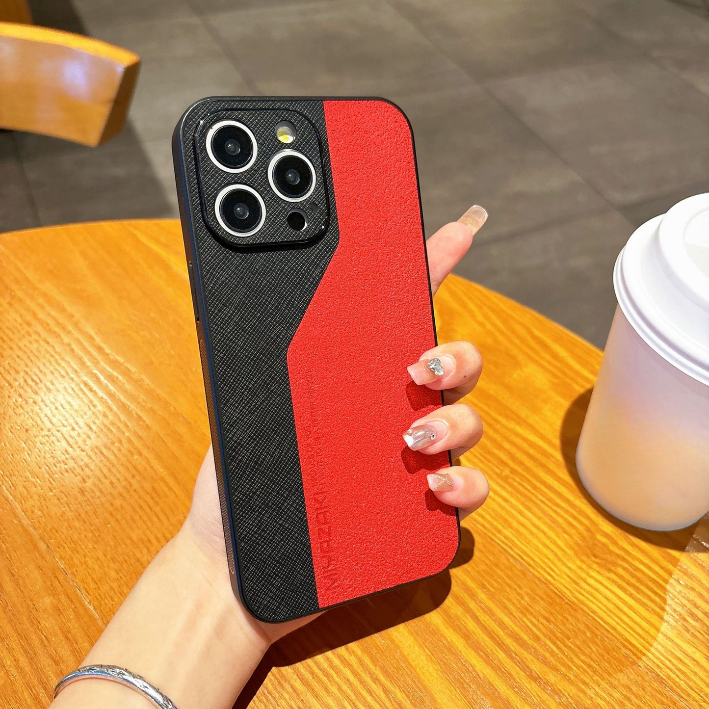 Matte Clashing Colors Case for iPhone