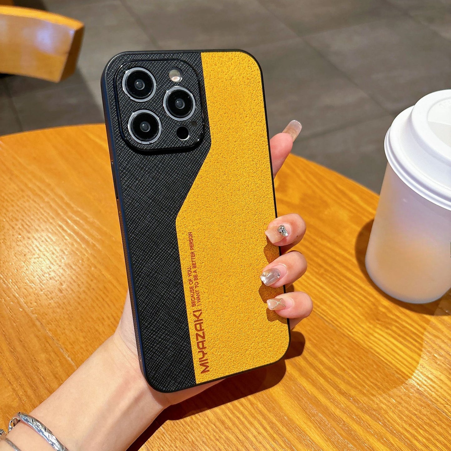 Matte Clashing Colors Case for iPhone