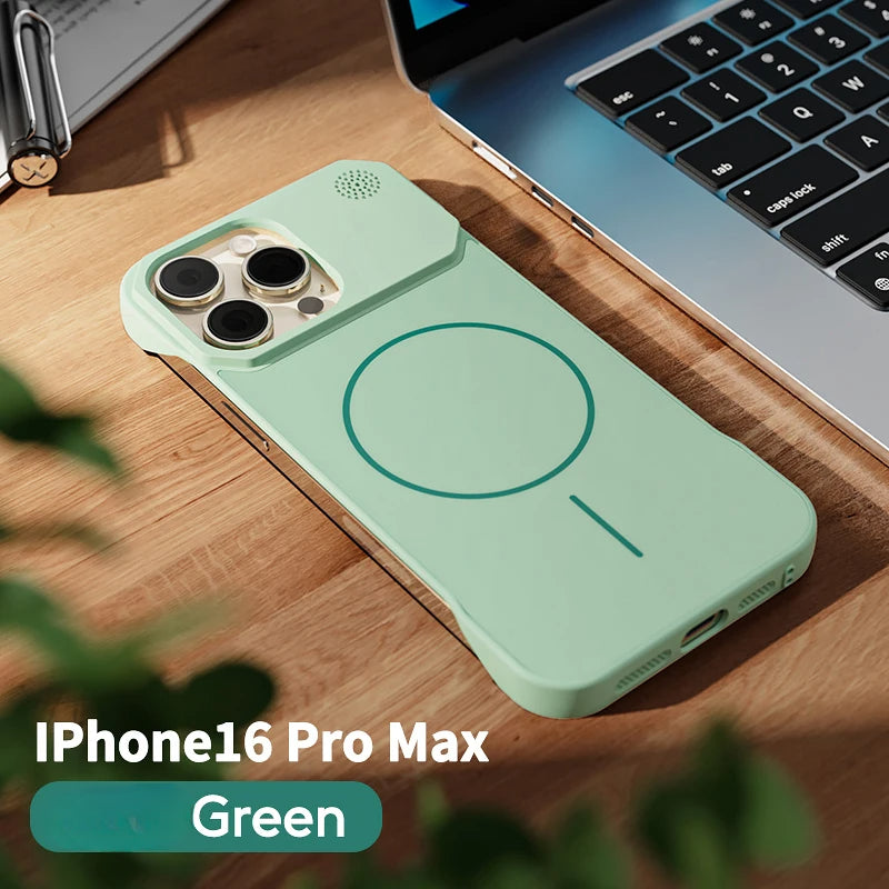 Matte Frameless Aromatherapy Case For iPhone