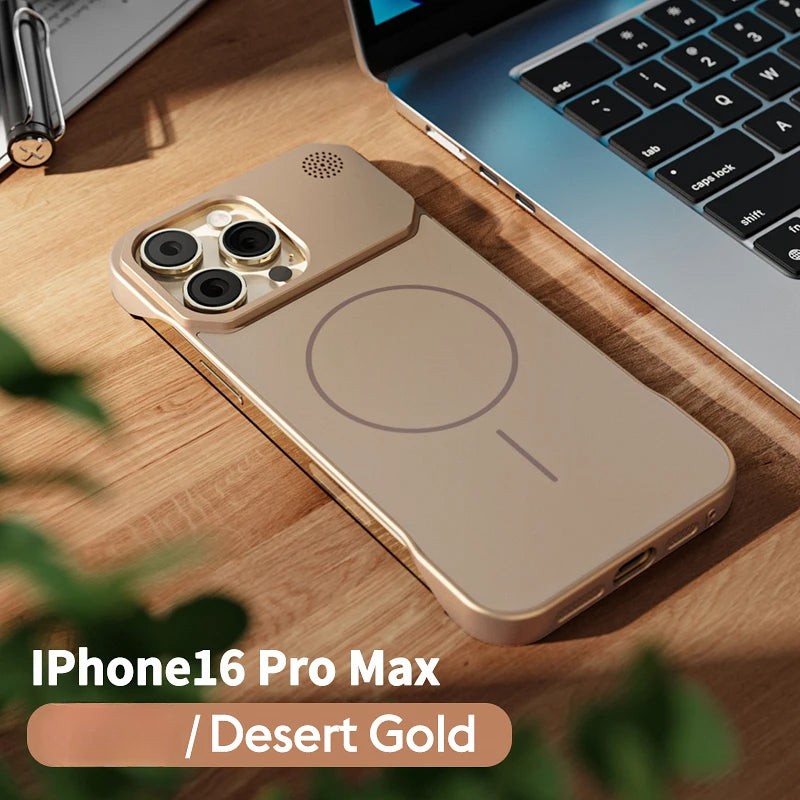 Matte Frameless Aromatherapy Case For iPhone