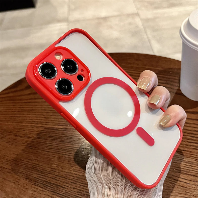 Clear Shockproof Hard Case For iPhone