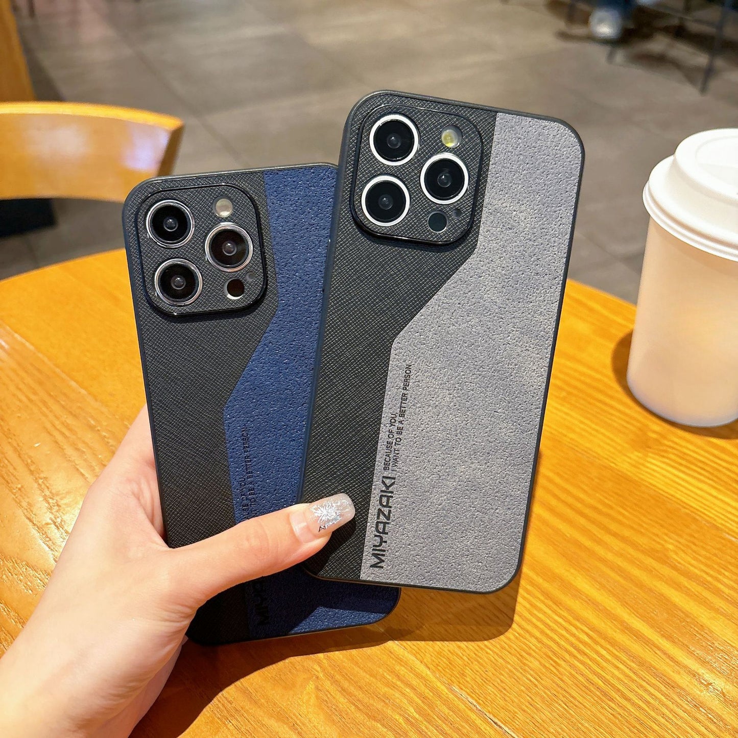 Matte Clashing Colors Case for iPhone