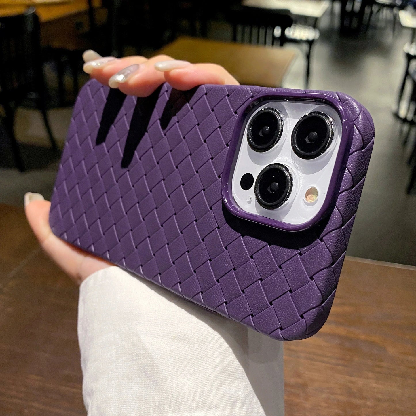 Breathable Mesh Woven Soft Case For iPhone