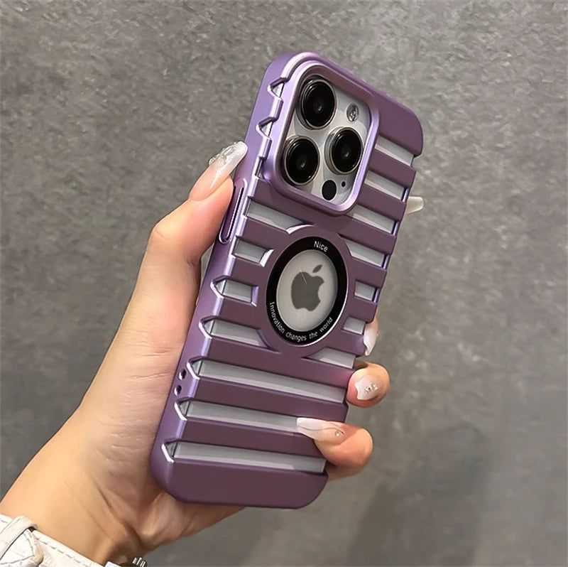 Logo Hole Heat Dissipation Case for iPhone