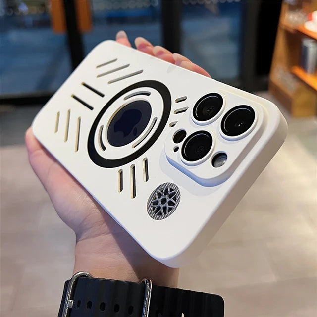 Lens Protective Frosted Cutout Case For iPhone