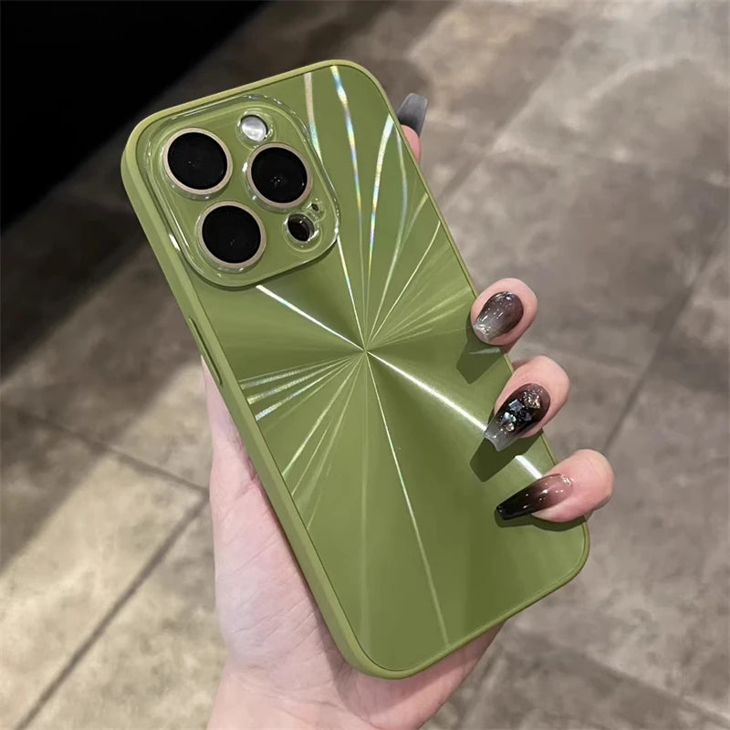 Colorful Laser Hard Case For iPhone
