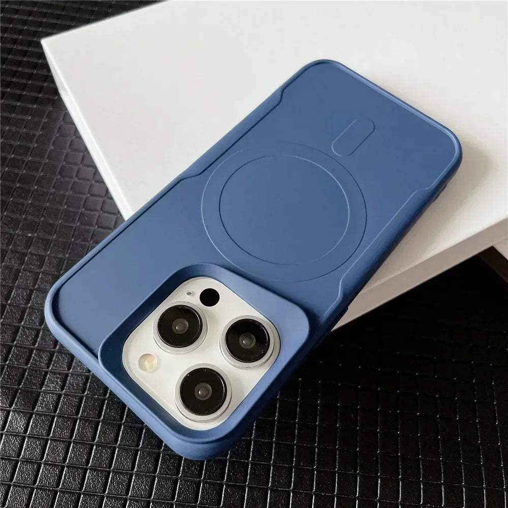 Solid Color Matte Soft Case For iPhone