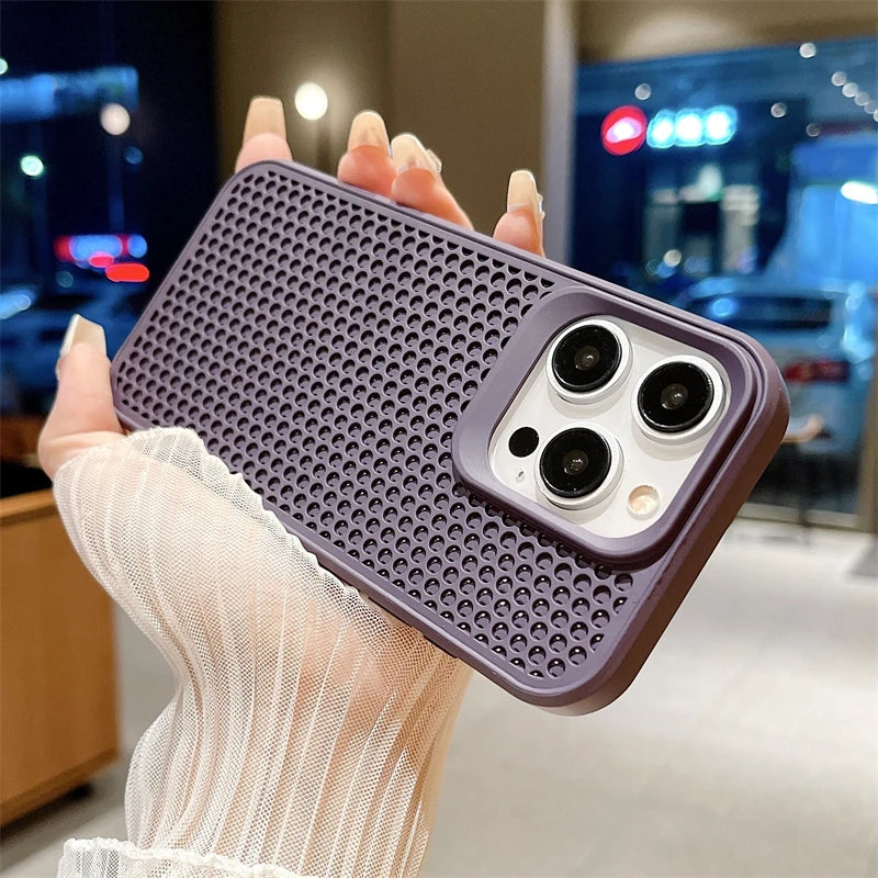 Breathable Heat Dissipation Case For iPhone