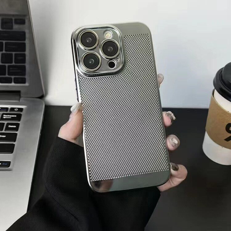 Heat Dissipation Plating Hard Case For iPhone