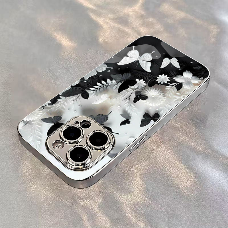 Butterfly Pattern Hard Case for iPhone