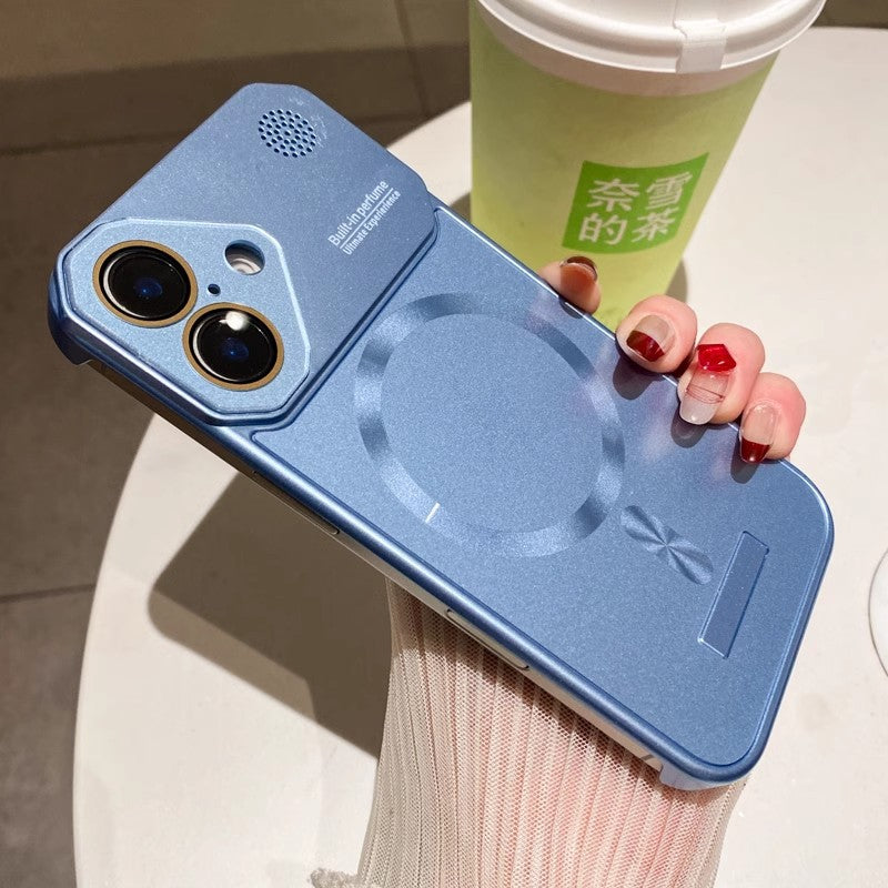 Frameless Lens Protection Matte Case for iPhone