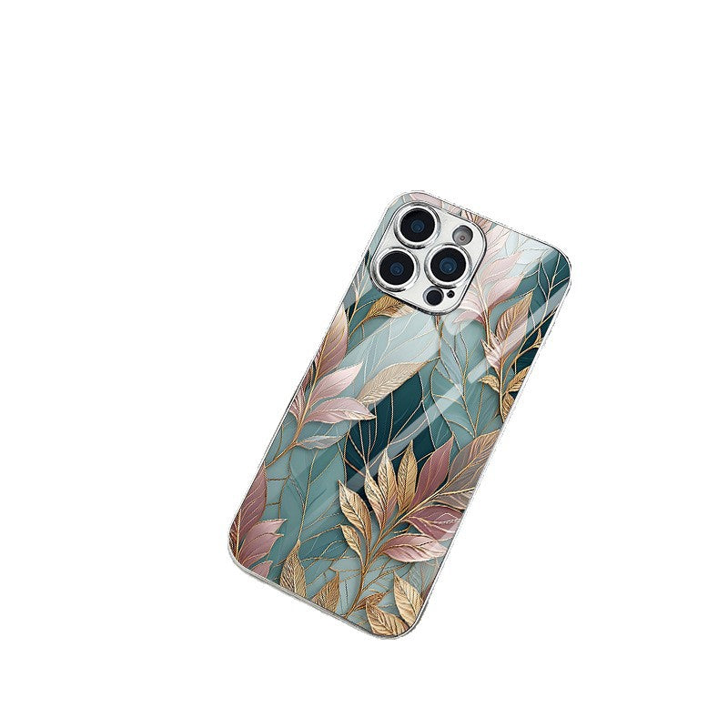 Golden Branch Design Hard Case for iPhone