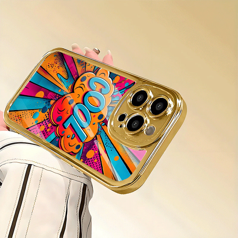“COOL” Pattern Hard Case for iPhone