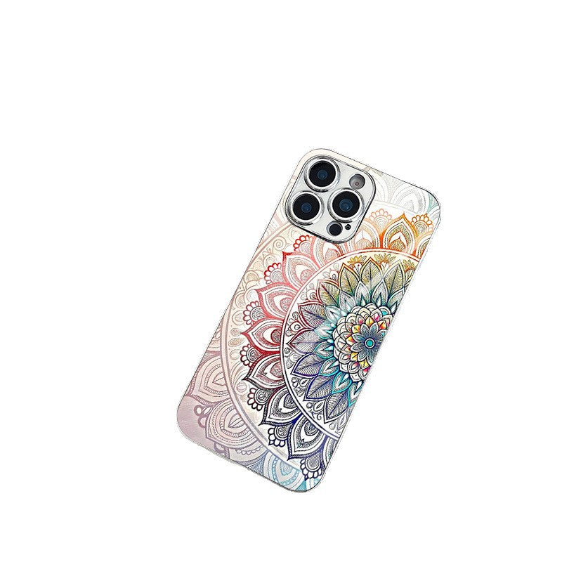 Brahma Mandala Design Hard Case for iPhone