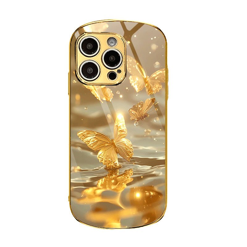 Golden Butterfly Hard Case for iPhone
