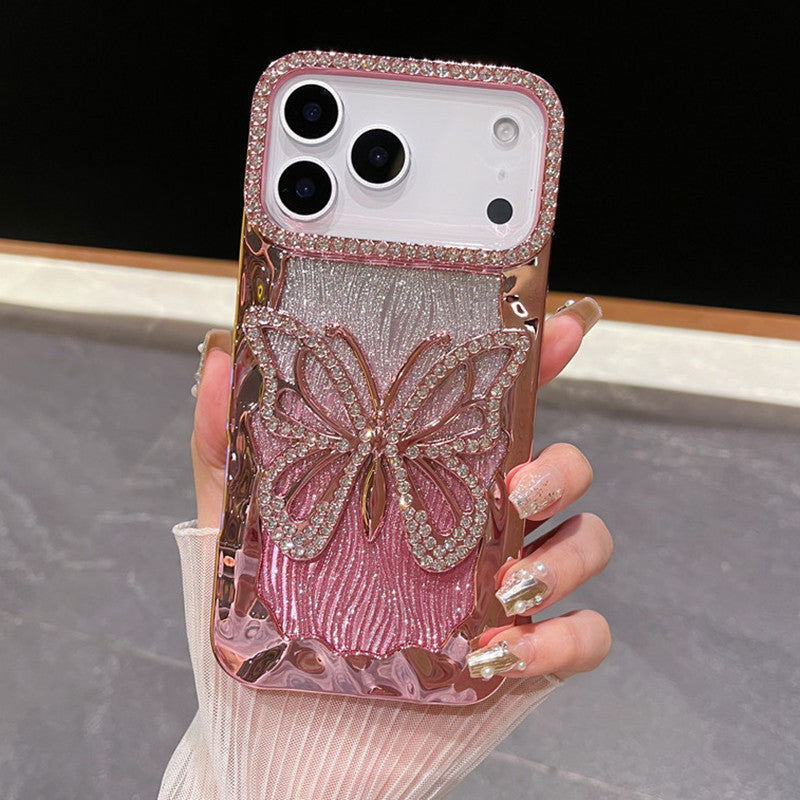 Butterfly Glitter Bling Case for IPhone