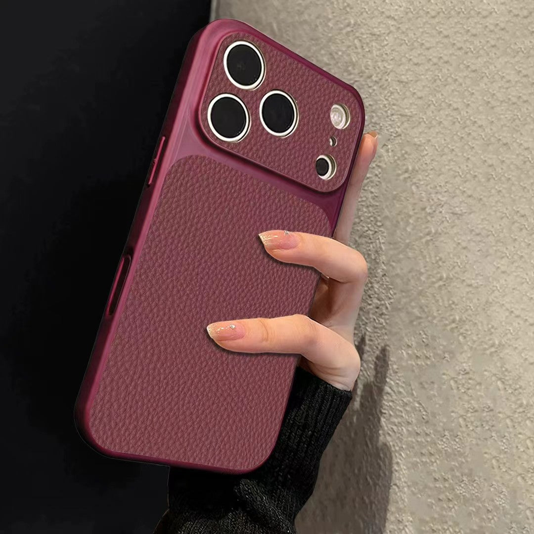 Classic Litchi Textured Case for iPhone