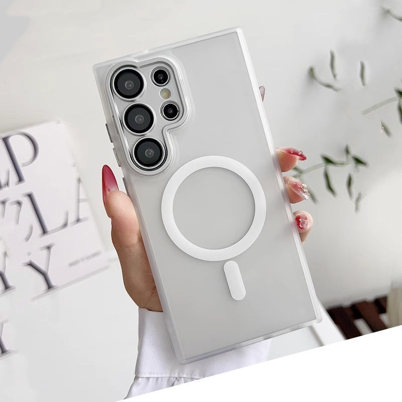 Matte Translucent Shockproof Case for Samsung