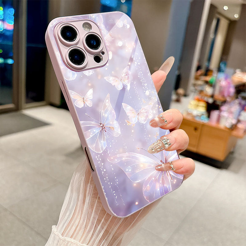Dreamy Butterfly Pattern Hard Case for iPhone