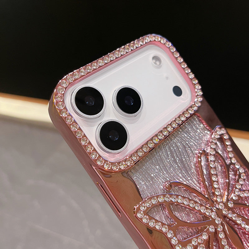 Butterfly Glitter Bling Case for IPhone