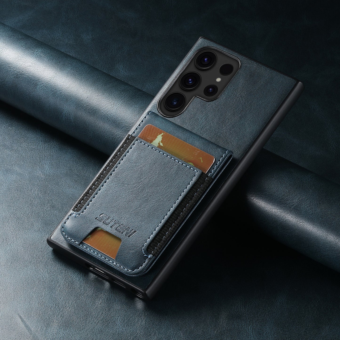 Cardbag Holder Leather Case for Samsung