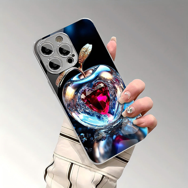 Love Diamond Apple Hard Case for iPhone