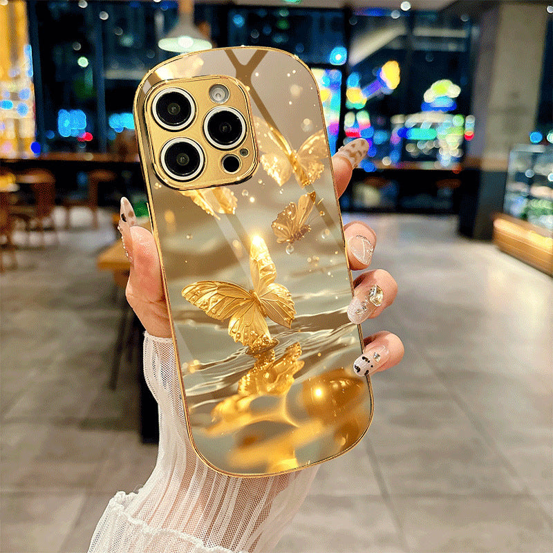 Golden Butterfly Hard Case for iPhone
