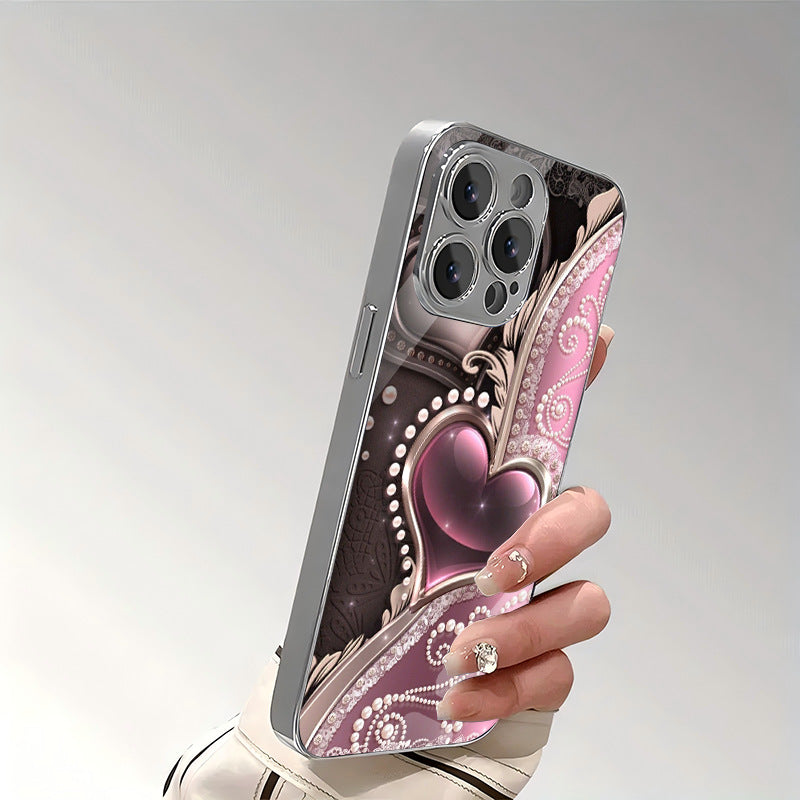 Love Heart Design Hard Case for iPhone
