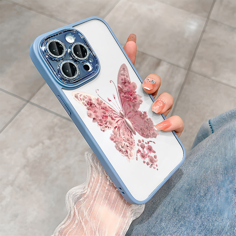 Lens Protection Butterfly Transparent for iPhone