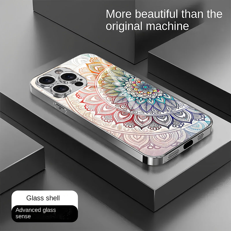Brahma Mandala Design Hard Case for iPhone