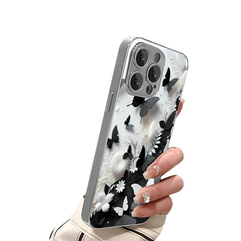 Butterfly Pattern Hard Case for iPhone