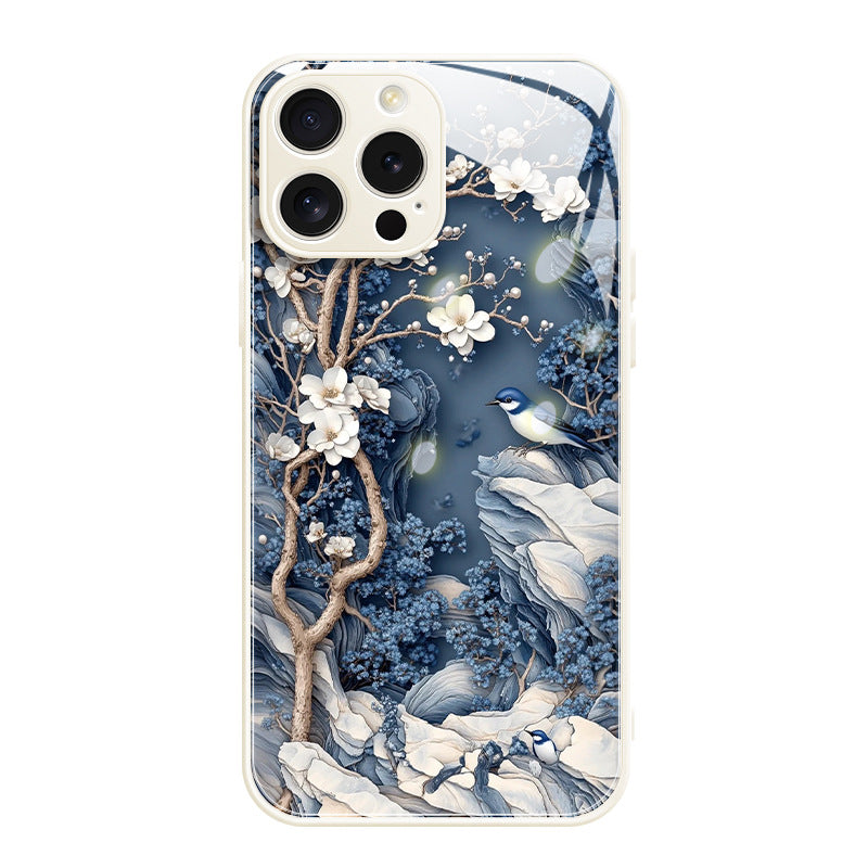 Nature's Birds and Flowers Case For iPhone