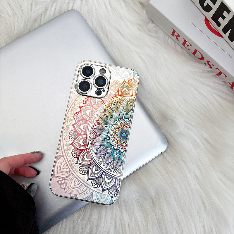 Brahma Mandala Design Hard Case for iPhone