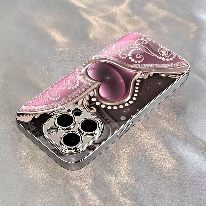 Love Heart Design Hard Case for iPhone