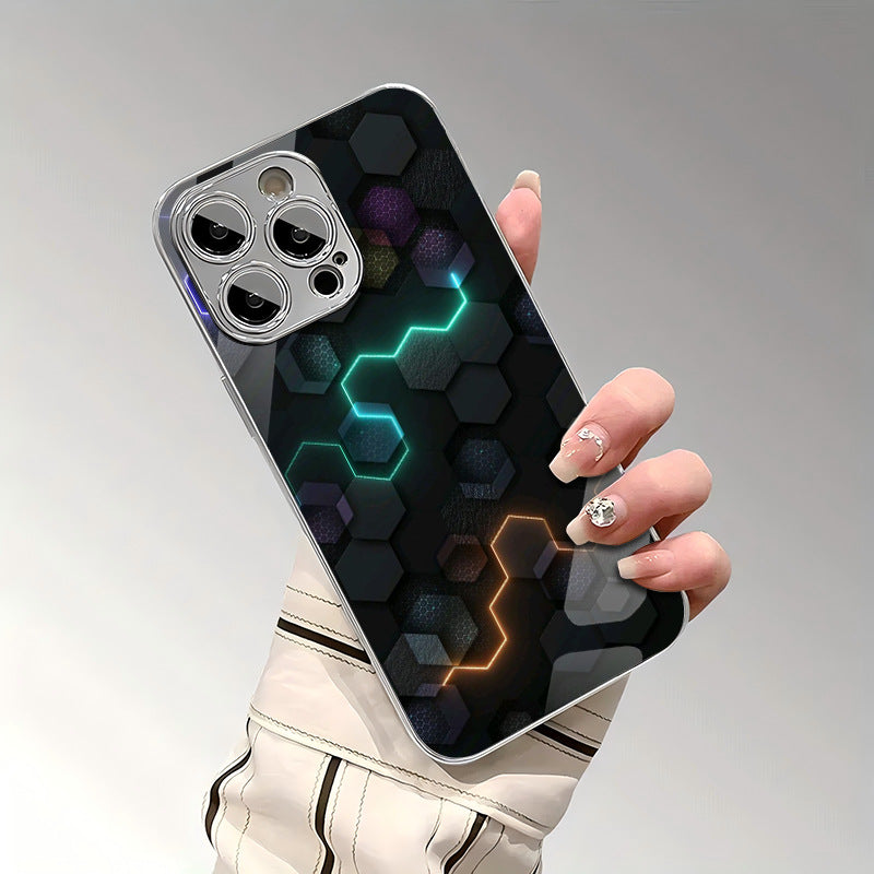 Honeycomb Pattern Hard Case for iPhone