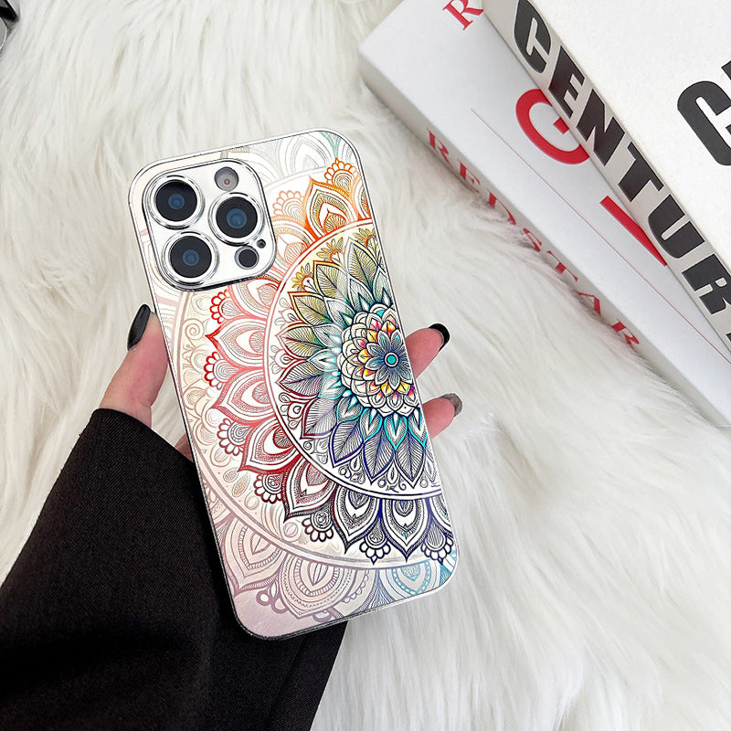 Brahma Mandala Design Hard Case for iPhone