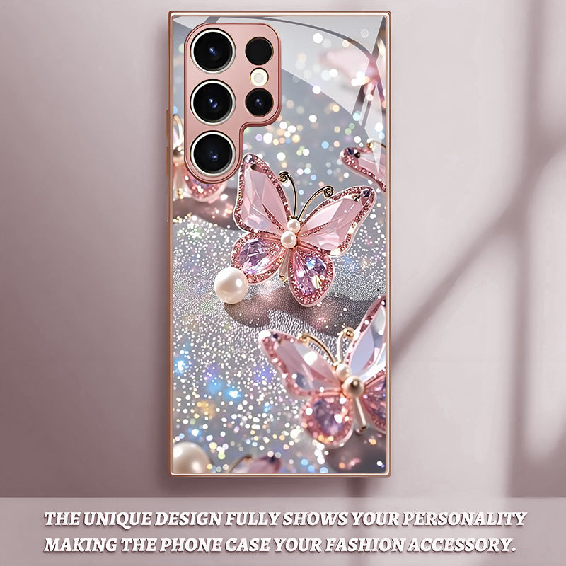 Pearl Butterfly Hard Case for Samsung
