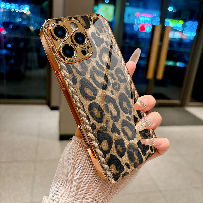 Leopard Print Hard Case for iPhone