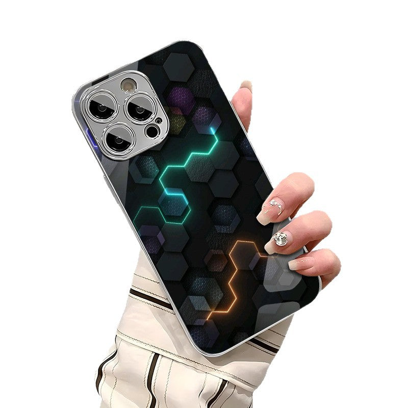 Honeycomb Pattern Hard Case for iPhone