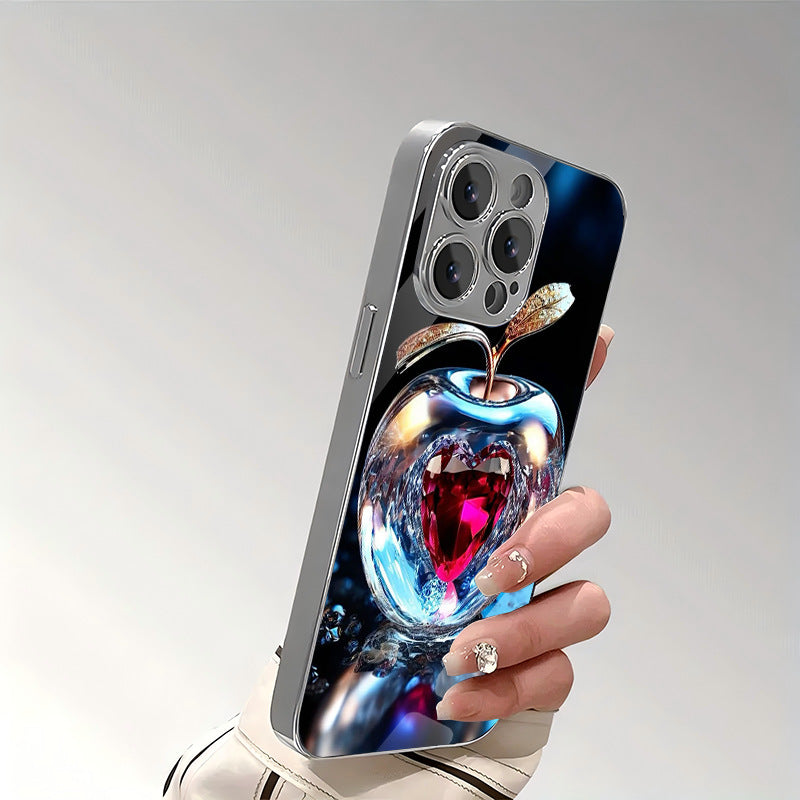 Love Diamond Apple Hard Case for iPhone