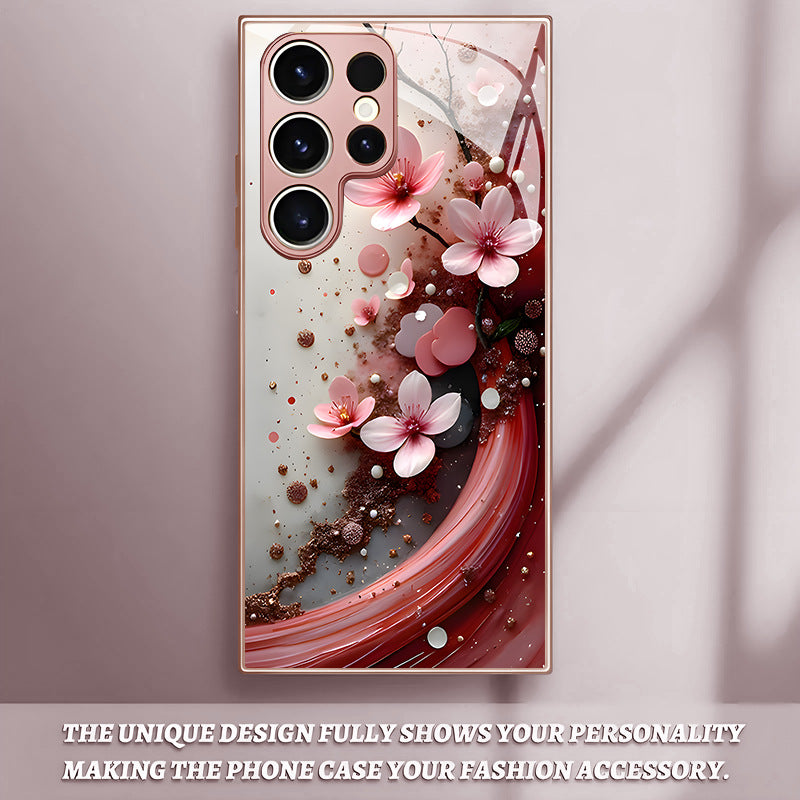Peach Blossom Pattern Hard Case for Samsung