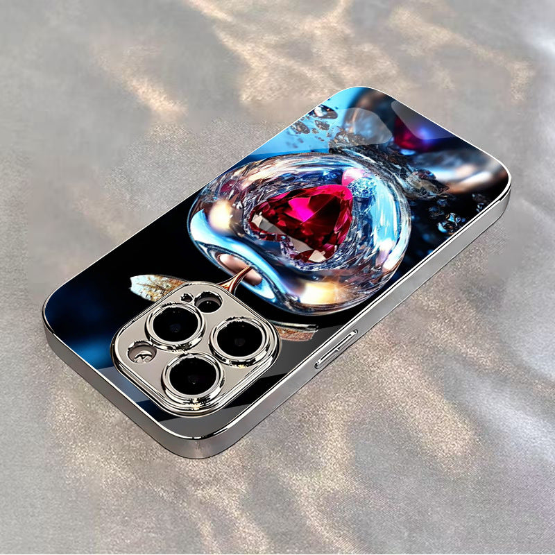 Love Diamond Apple Hard Case for iPhone