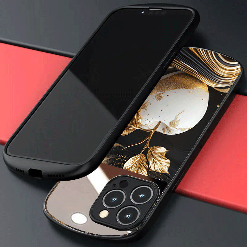 Makeup Mirror Oval Hard Case for iPhone