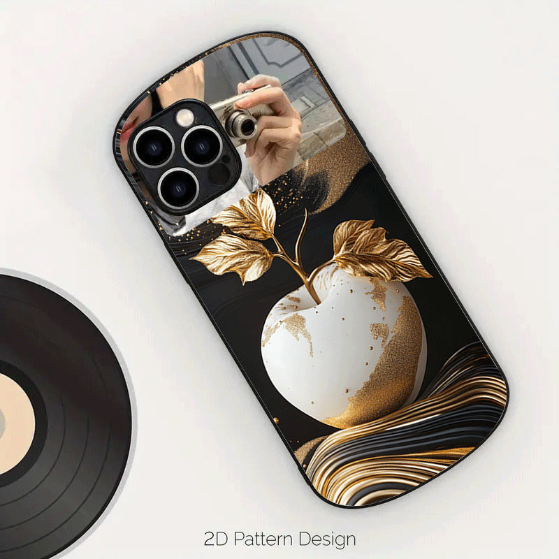 Makeup Mirror Oval Hard Case for iPhone