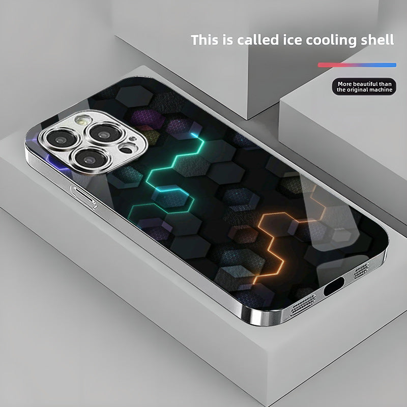 Honeycomb Pattern Hard Case for iPhone