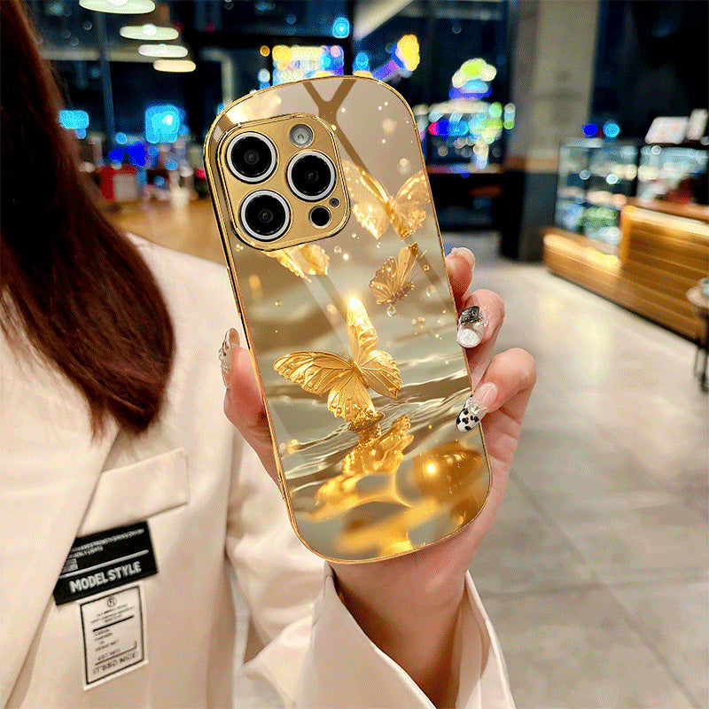 Golden Butterfly Hard Case for iPhone