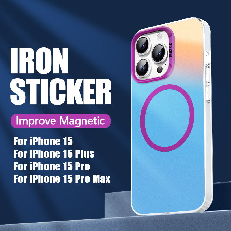 Transparent Laser Shockproof Case for iPhone