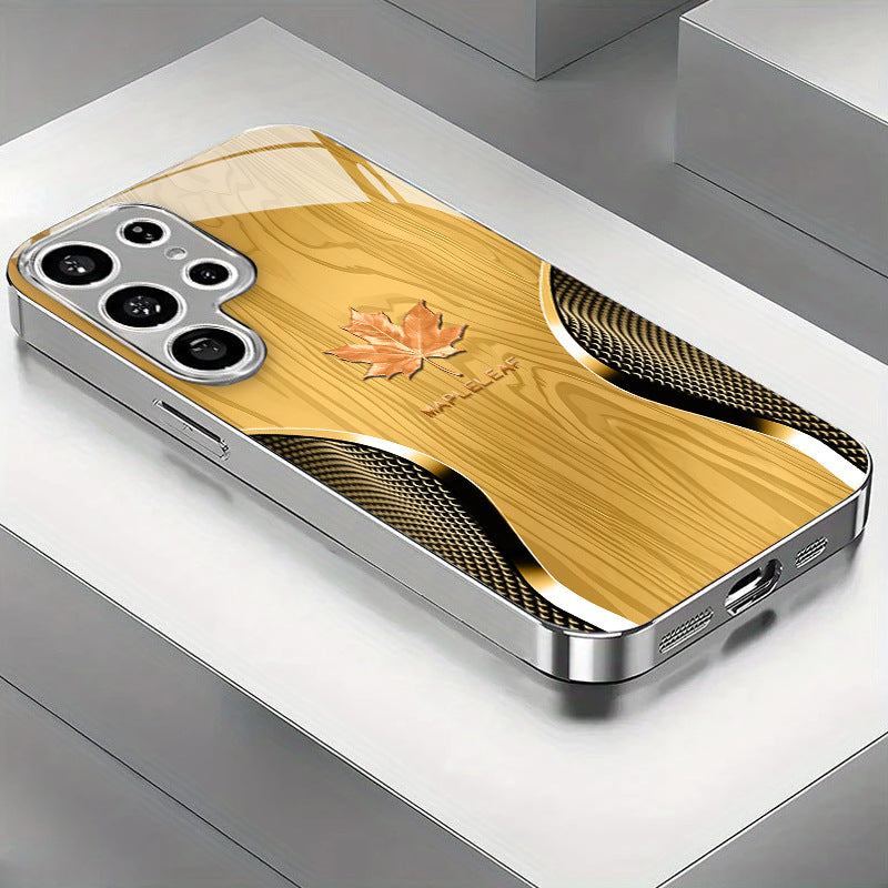 Maple Wood Grain Hard Case for Samsung
