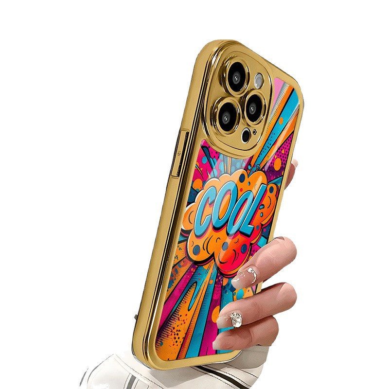 “COOL” Pattern Hard Case for iPhone