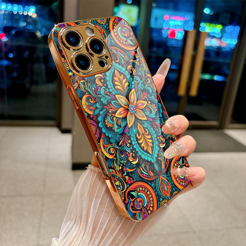 Boho Ethnic Floral Pattern Case for iPhone